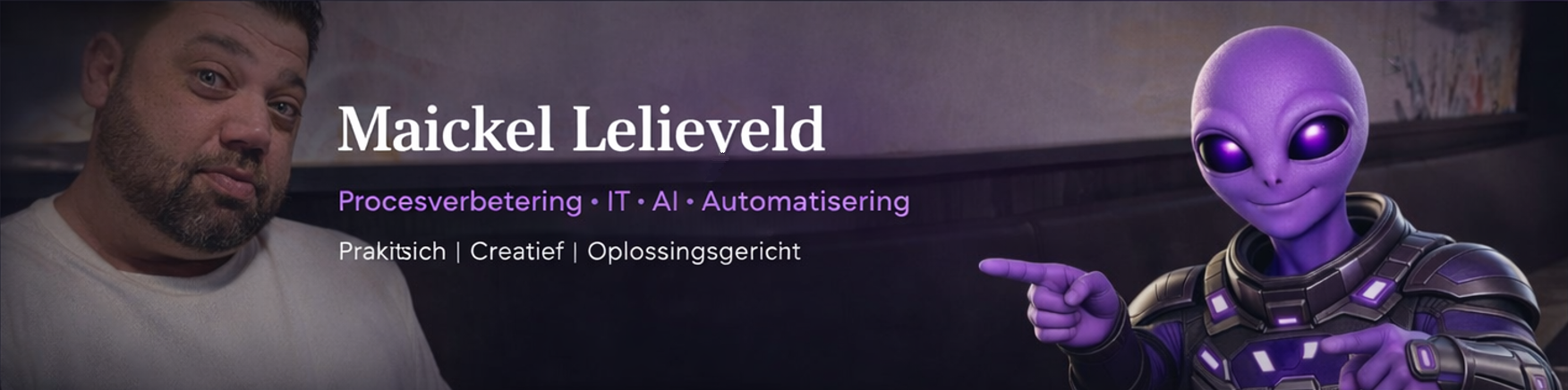 Maickel Lelieveld — Procesverbetering, IT, AI